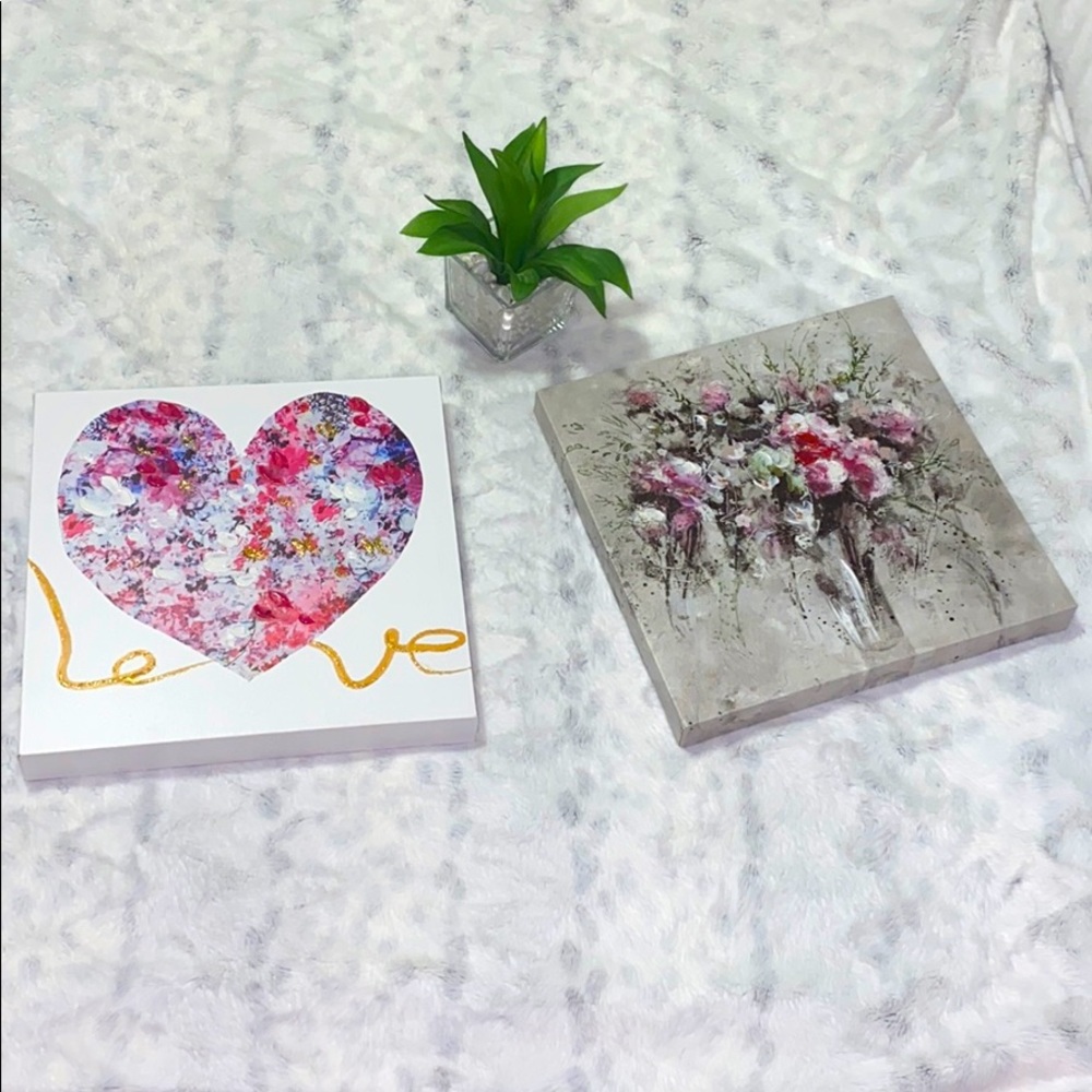 COPY - Set of 2 cute decorative wall art